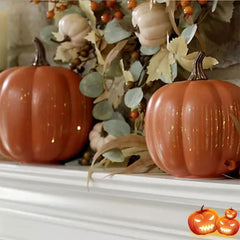 Twinkle Light Pumpkins