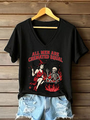 Women's Halloween Feminist T-Shirt