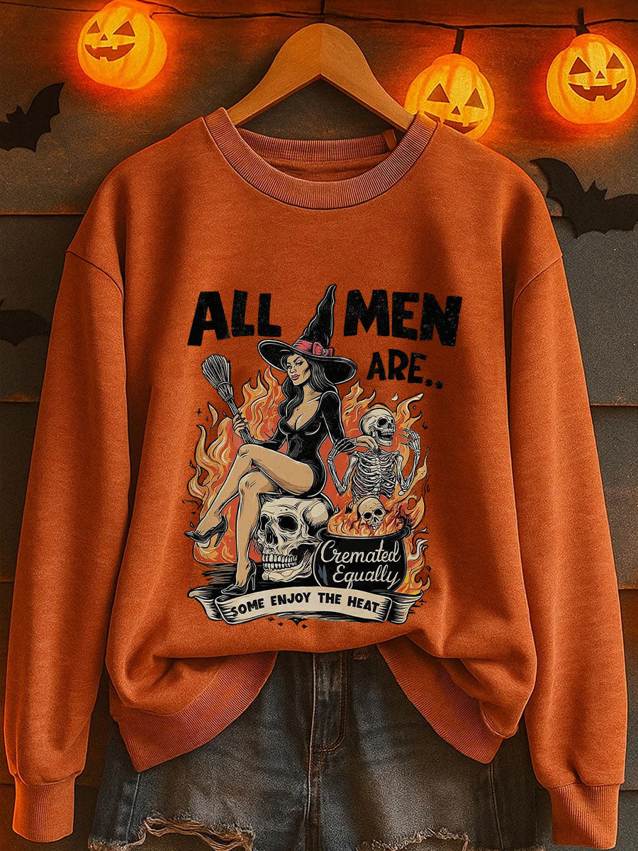 Women's Halloween Feminist Sweatshirt
