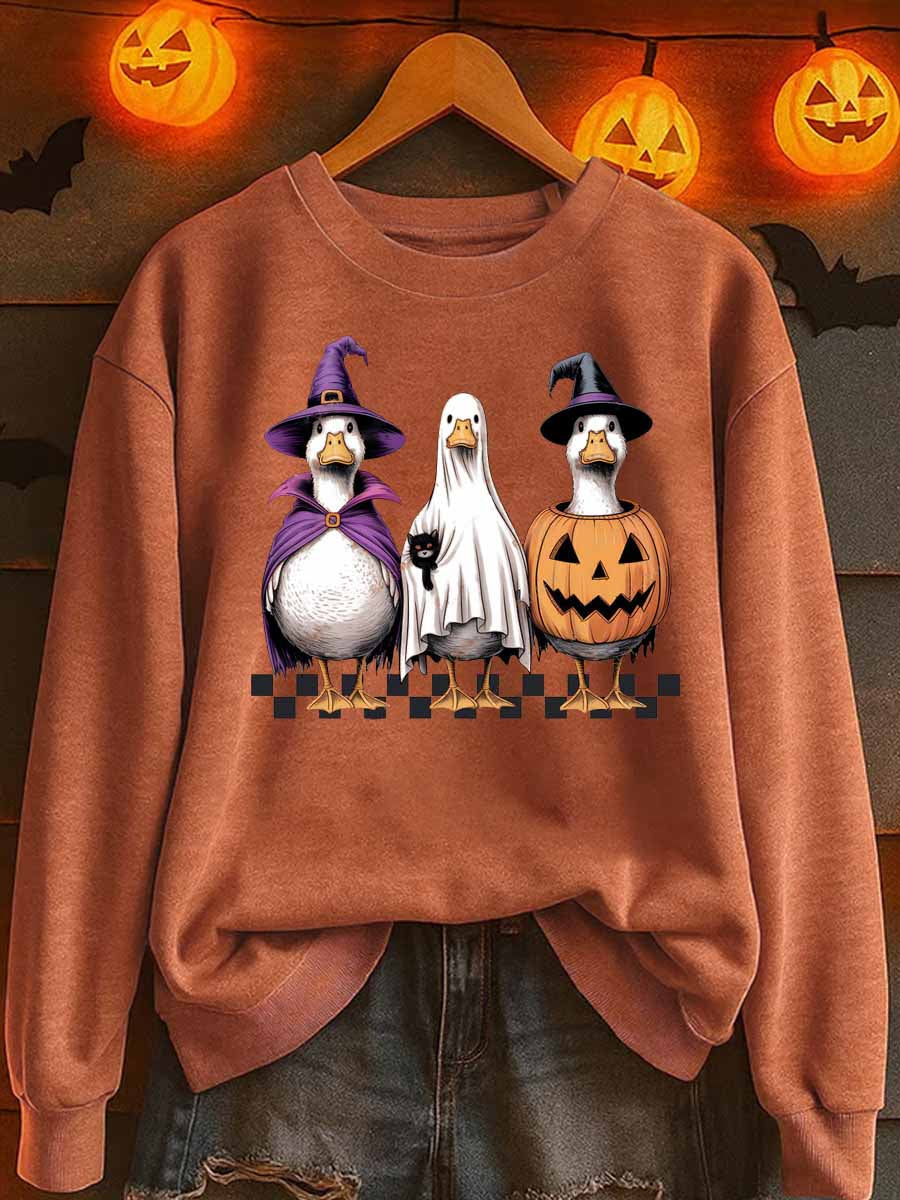 Women's Halloween polyester sweatshirt