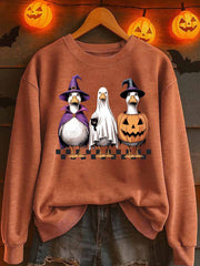 Women's Halloween polyester sweatshirt