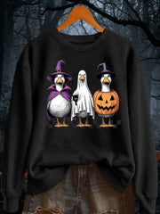 Women's Halloween polyester sweatshirt