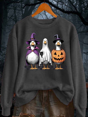 Women's Halloween polyester sweatshirt