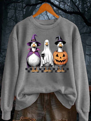 Women's Halloween polyester sweatshirt