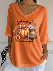 Women's Double Layer Neck Long Sleeve T-Shirt