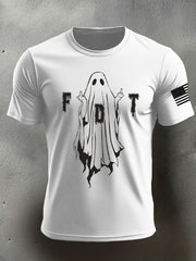 Men's 8647 FDT Halloween Printed T-shirt