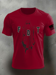 Men's 8647 FDT Halloween Printed T-shirt