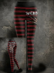 Women's Halloween Horror Sweet Dreams Printed Leggings