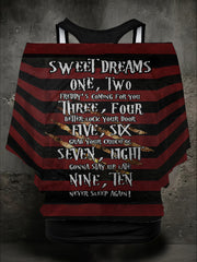 Women's Halloween Horror Sweet Dreams Printed Tops