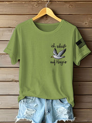 Women's 8647 FDT Printed T-Shirt