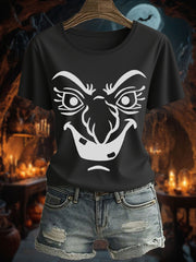 Women's "Resting witch face" printed T-shirt