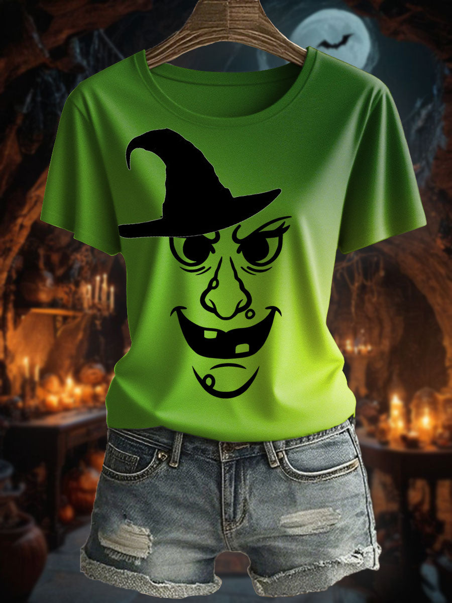 Women's "Resting witch face" printed T-shirt