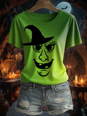 Women's "Resting witch face" printed T-shirt