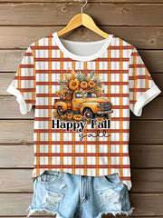 Women's Fall short-sleeved T-shirt