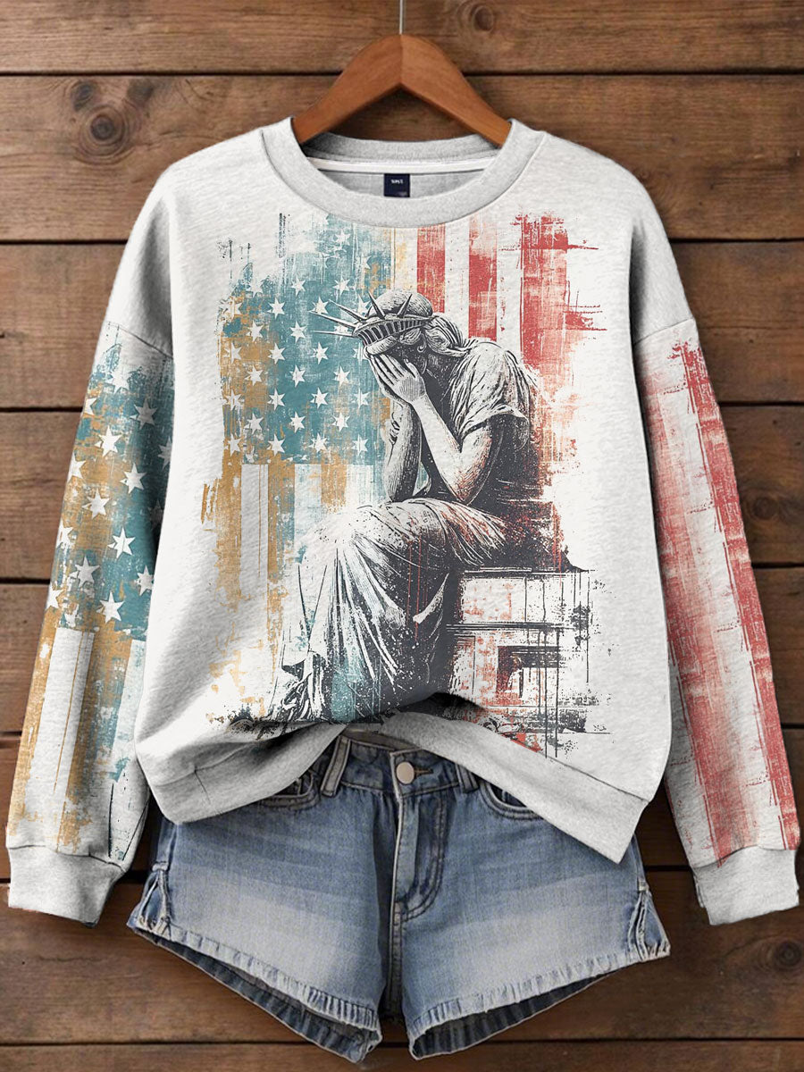 Women's 8647 FDT Printed Sweatshirt