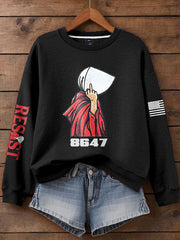 Women's 8647 FDT  Printed Sweatshirt