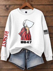 Women's 8647 FDT  Printed Sweatshirt