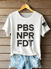 Women's 8647 FDT Printed T-Shirt