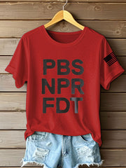 Women's 8647 FDT Printed T-Shirt