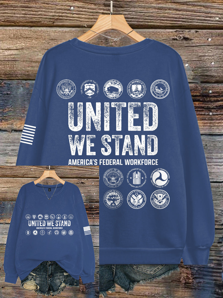 Women's FED 8647 FDT Printed Sweatshirt