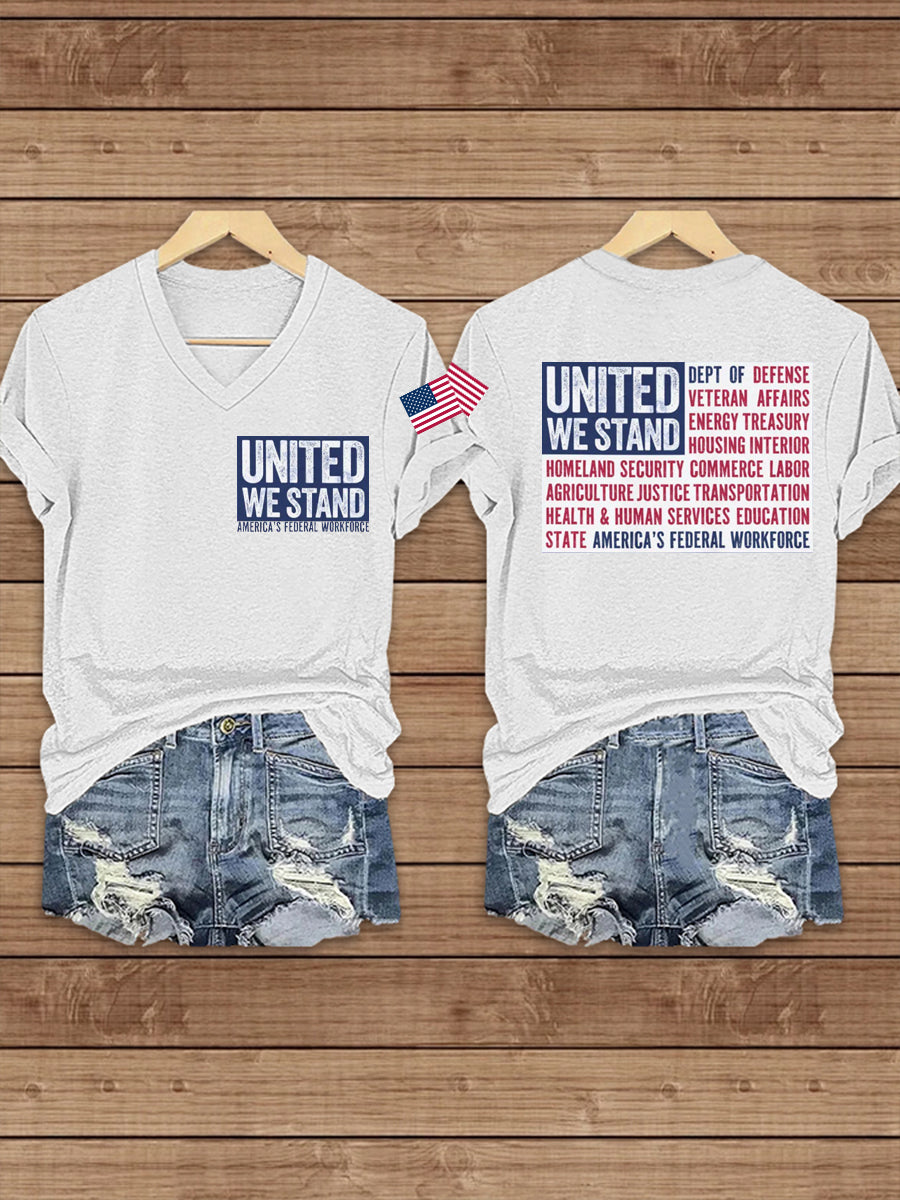 Women's FED 8647 FDT Printed T-Shirt