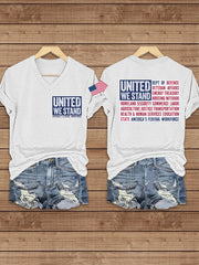 Women's FED 8647 FDT Printed T-Shirt