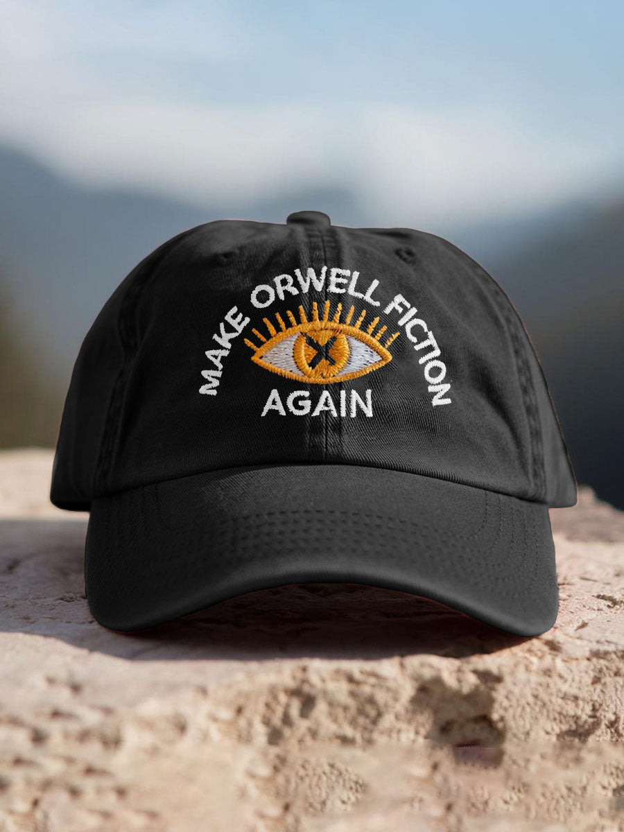 Unisex Make Owell Fiction Again 8647 FDT Printed Hat