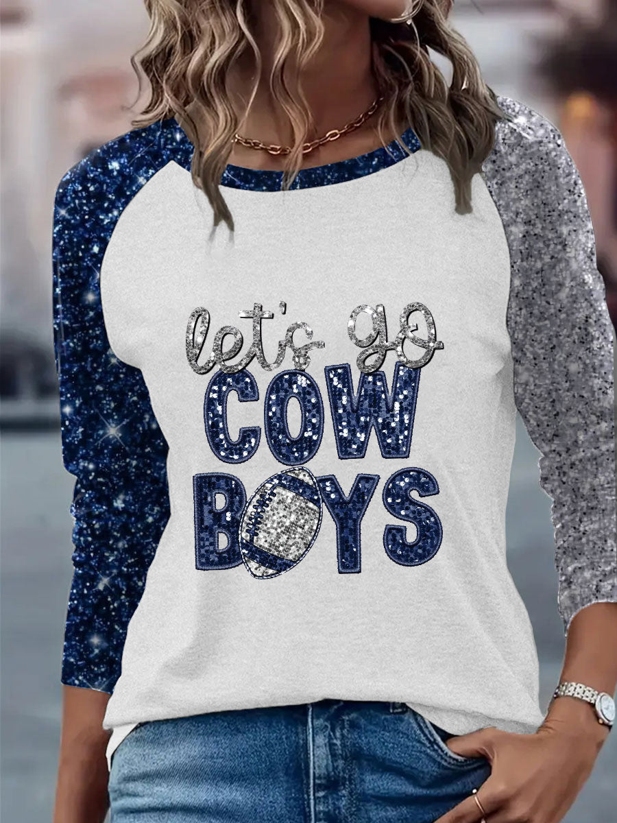 Women's American Football Long Sleeve T-Shirt