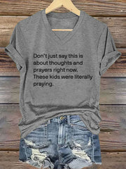 Women's Pray For Minneapolis And Protect Our Children T-Shirt