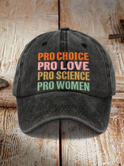 Unisex Pro Choice Print Hat
