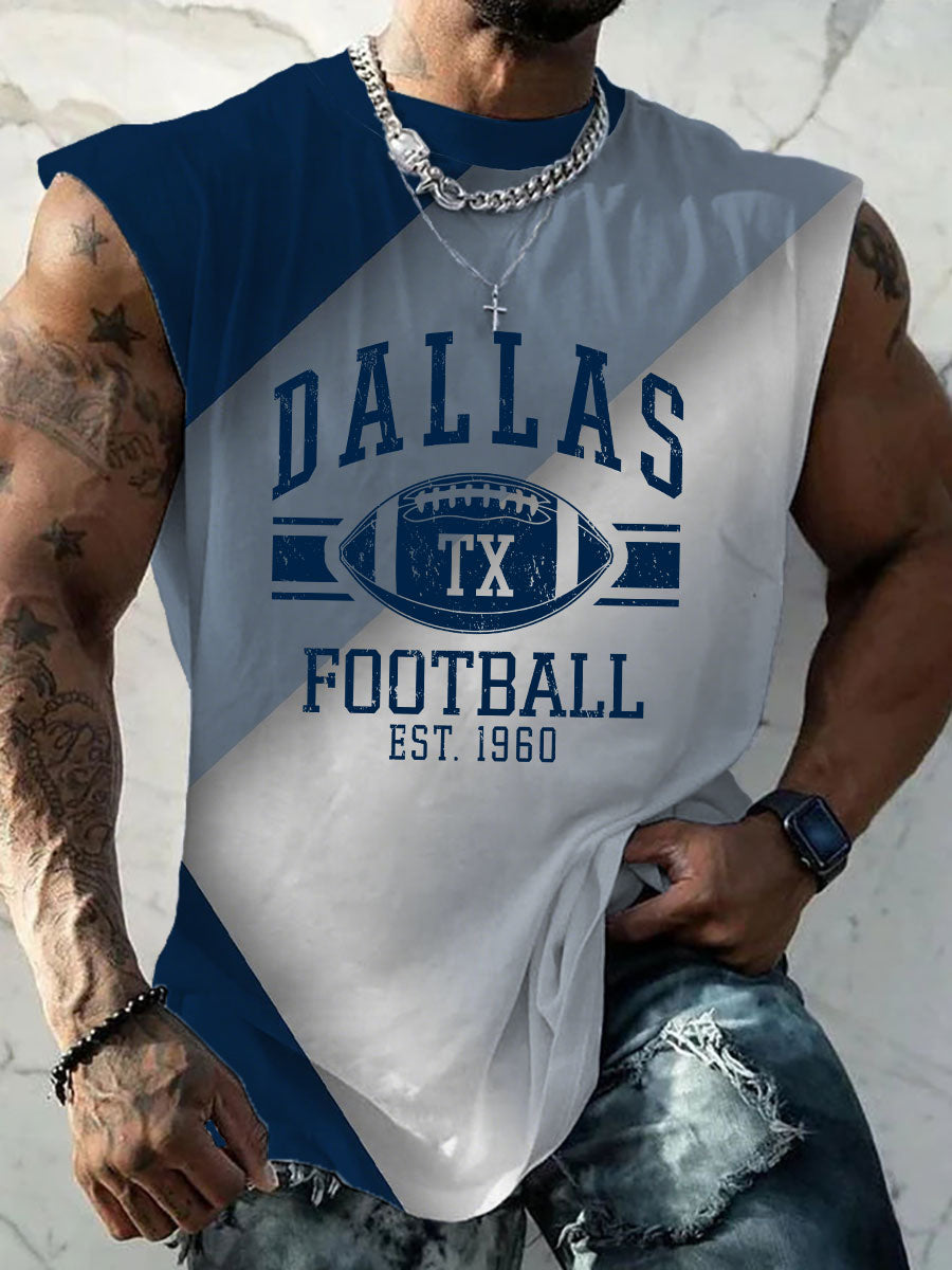 Men's American football vest