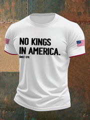 Men's 8647 FDT 50501 No Kings Printed T-Shirt
