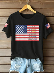 Women's 8647 FDT 50501 No Kings Printed T-Shirt