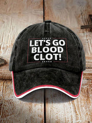 Unisex Resort Let's Go Blood Clot 2025 Print Cap