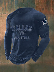 Men's American Football Long Sleeve T-Shirt