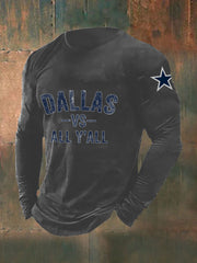 Men's American Football Long Sleeve T-Shirt