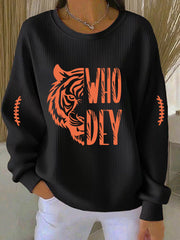 Women's American football sweatshirt