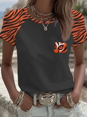 Women's American football T-shirt