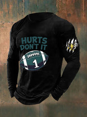 Men's Football Fans Lovers Gameday Long Sleeve T-shirt