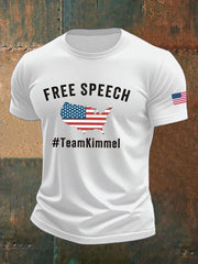 Men's TeamKimmel Printed imitation cotton short-sleeved T-shirt