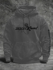 Men's I Stand with Jimmy Kimmel Printed Hoodies