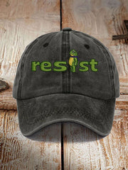 Unisex Resist Frog Print Hat