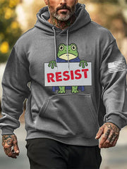 Men's Frog Resist Printed Hoodie