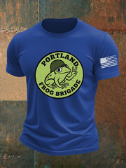 Men's Portland Frog Brigade Printed T-shirt