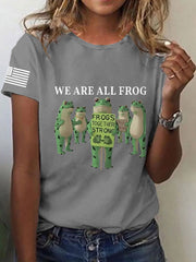 Women's  Resist Frog Short Sleeve T-Shirt