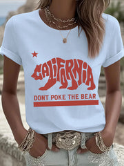 Women's Don't Tread on Me' California Bear T-Shirts