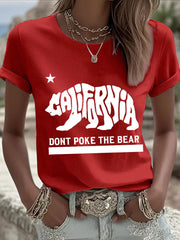 Women's Don't Tread on Me' California Bear T-Shirts