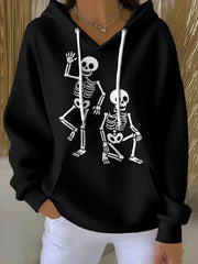 Women's 8647 FDT Funny Printed Hoodie