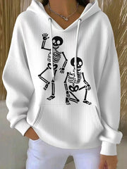 Women's 8647 FDT Funny Printed Hoodie