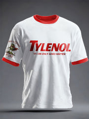 Unisex 8647 FDT Funny Tylenol Printed T-shirt